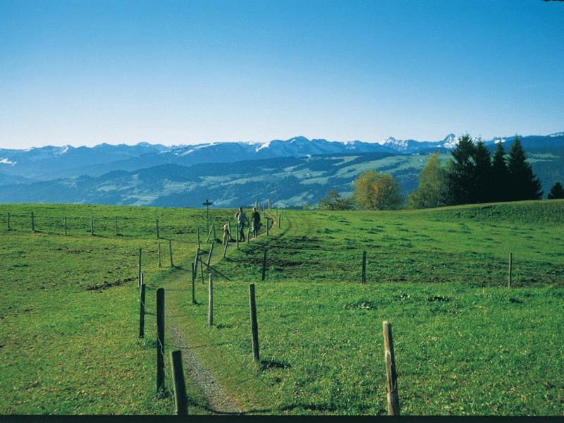Landhotel Herzberger Garni Zimmer & Ferienwohnungen Scheidegg Exterior foto